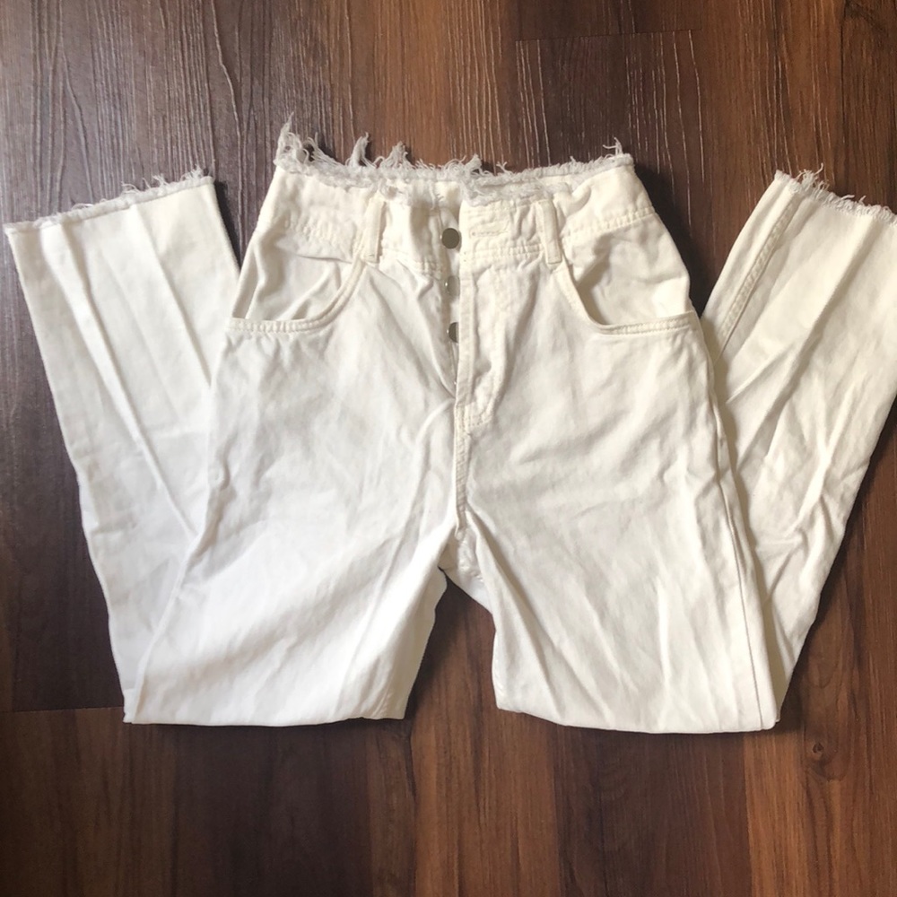 White TopShop Jeans